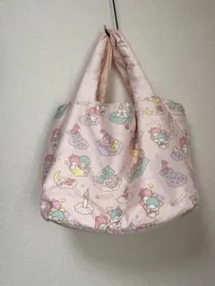 サンリオ リトルツインスターズ　キキララ バルーントートバッグ　トートバッグ