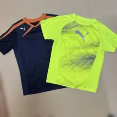PUMA プラクティスシャツ 2枚セット 160センチ