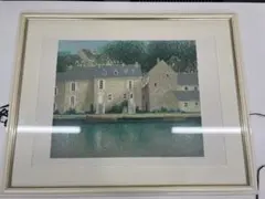 版画】キャロル・コレット「Blue Hills」絵画 インテリア カナダ作家