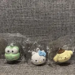 サンリオガチャガチャリップキャップ【3個セット】キティ/ポムポムプリン/けろっぴ