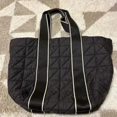 ZARA キルティング トートバッグ 黒