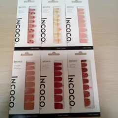 INCoco ネイルシール 6シートセット
