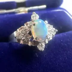 SILVER刻印あり　指輪 リング 宝石