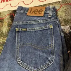 W44 Lee リー 201 先染めブラックジーンズ（E522-02204） | Mercari