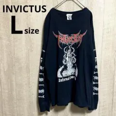 INVICTUS メタルロゴ ロンT Lのサムネイル