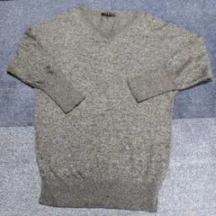 薄手ラメセーター