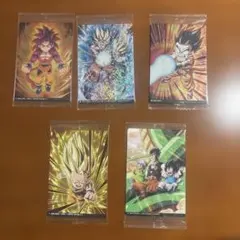 イタジャガ ドラゴンボールvol.6孫悟空 超サイヤ人＆孫悟飯 他4枚