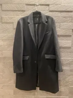 【未使用級】チェスターコート　ブラック　黒　ビジネス　仕事　通勤　値下げ不可