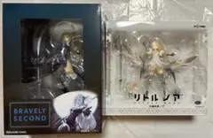 リトルノア 白魔術師ノア ブレイブリーセカンド マグノリア フィギュア 2点 リトルノア 白魔術師ノア ブレイブリーセカンド マグノリア フィギュア