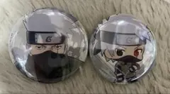 NARUTO ナルト　THEキャラ　缶バッジ はたけカカシ　2個セット