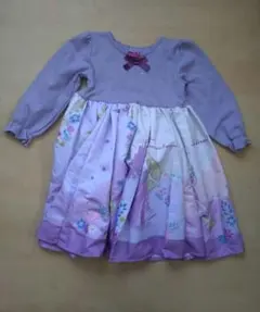 ラプンツェル ディズニープリンセス ワンピース 100cm