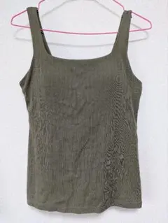 GU ブラトップ リブ素材 オリーブ XLサイズのサムネイル