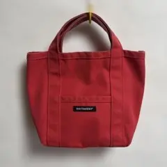marimekko マリメッコ トートバッグ レッド キャンバス ミニトート