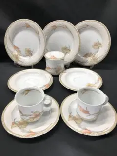 【USED】HUTSCHENREUTHER レオナール　C&S プレート　まとめのサムネイル