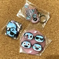ブルーハムハム　コースター　キーホルダー ガチャ