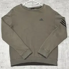 00s adidas パフォーマンスロゴ 刺繍 スウェットトレーナー アディダス