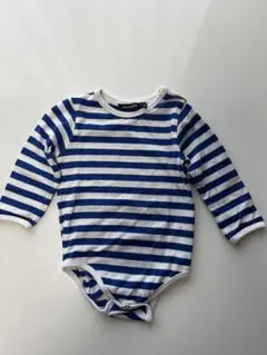 【marimekko】ボーダー ロンパース 74cmのサムネイル