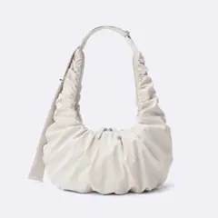 GU ダンプリングバッグ ナチュラル オフホワイト【汚れあり】