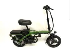 電動自転車 折りたたみ式 オリーブグリーンのサムネイル