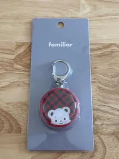 ファミリア 防犯ブザー 赤チェック