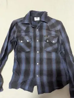 Lee スリムフィット チェックネルシャツ