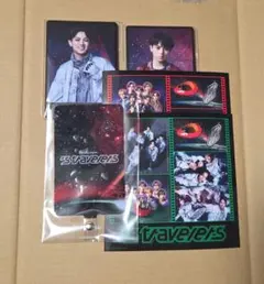 Travis Japan トレカ7枚×2 ステッカーシート　フォンタブ