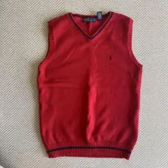 Polo by Ralph Lauren レッドベスト XL