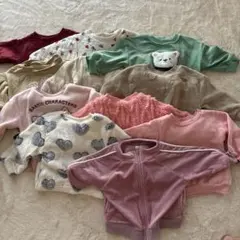 ベビー服セット まとめ売り‼️ 80ー90ロンパースシャツ付