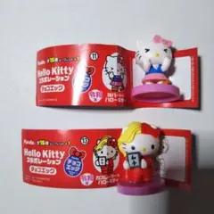 チョコエッグ ハローキティ 指ハート&カズレーザー