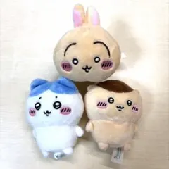 ちいかわ ガチャガチャ ぬいぐるみ うさぎ ハチワレ くりまんじゅうのサムネイル