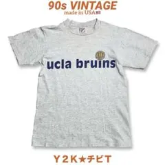 90s UCLAカレッジTシャツ Y2KチビT USAヴィンテージJERZEESのサムネイル