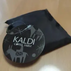 カルディ　エコバッグ　黒