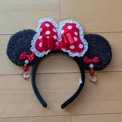 ディズニー　ミニー　イヤリング　カチューシャ　ハート　Disney　かわいい