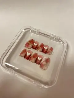 クリスマス　冬ネイル　ネイルチップ 10個セット