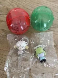 Hunter✖️Hunter めじるしアクセサリー、コムギ&プフ2体セット