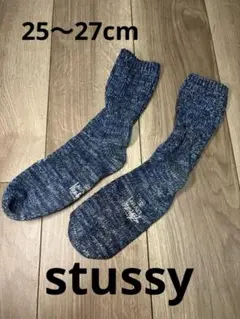 STUSSY ソックス ロゴ 靴下