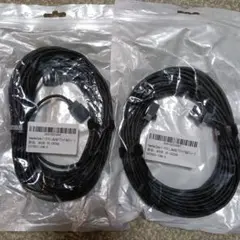 CAT6 LANケーブル 10m 2本セット