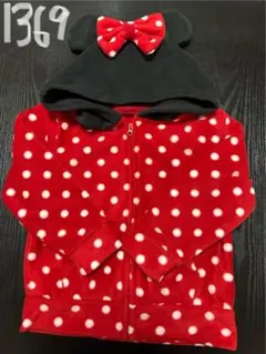 ミニーちゃん新品パーカーサイズ110