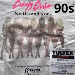 90s 00s CRAZY GIRLS RIVIERA ストリップ Tシャツ - メルカリ