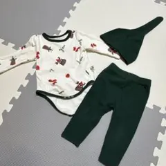 ロンパース・レギンス・帽子セット