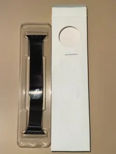 Apple Watch用 ブラックメッシュバンド 42/44/45/49mm