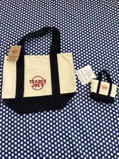 TRADER JOE'S ミニトートバッグ　エコバッグセット(人気色)