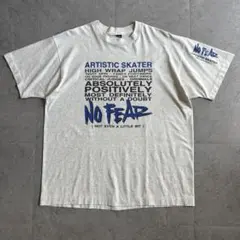 90s NO FEAR メッセージTシャツ オールドサーフ オールドスケート