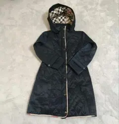 【大幅値下げ】ネイビー キルティング ロングコート