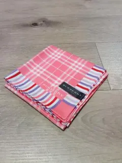 BURBERRY LONDON ハンカチ ピンク チェック柄のサムネイル