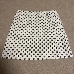 【Mサイズ】キャロウェイ花柄ゴルフスカート　ホワイトのサムネイル