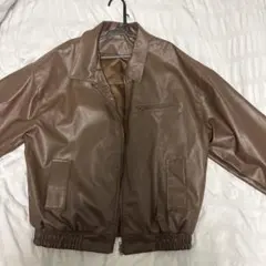 shein　アウター　レザージャケット