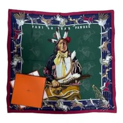 HERMES エルメス スカーフ カレ90 Copeaux おが屑 シルク - メルカリ