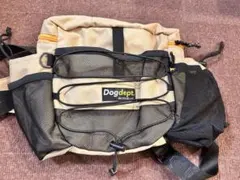 美品 Dogdept CORDURA お散歩バッグPRO キャメル