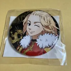 佐野万次郎　描き下ろし缶バッジ まるくじ 東京リベンジャーズ 小吉